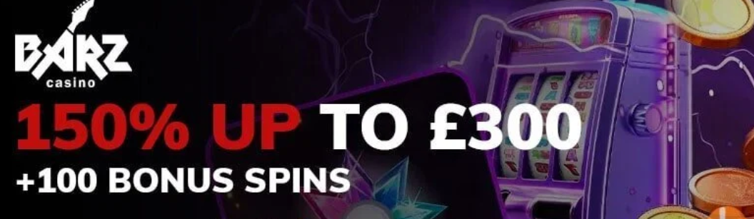 barz casino 100 free spins